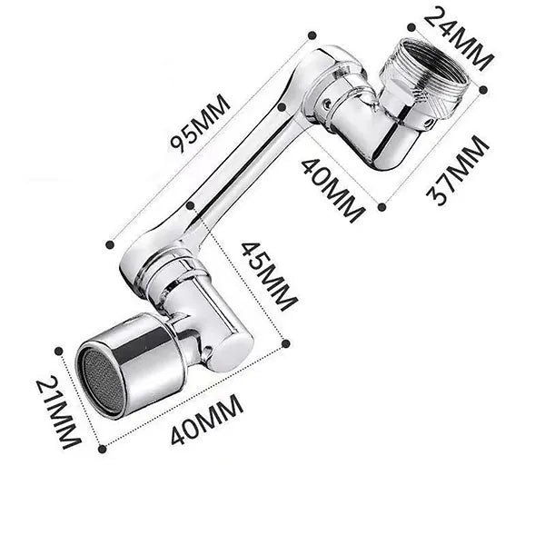 DuoFlow Extensie Rotativă pentru Robinet