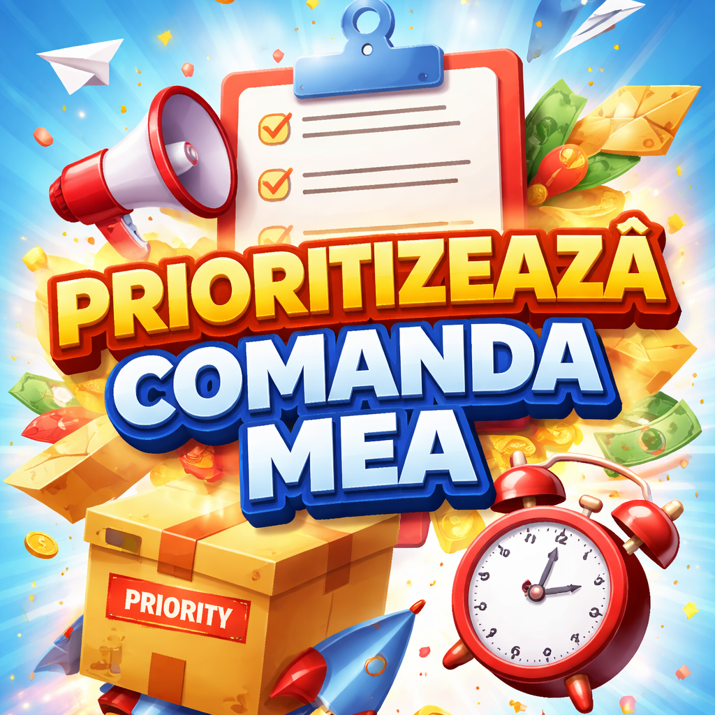 Prioritizează comanda mea!