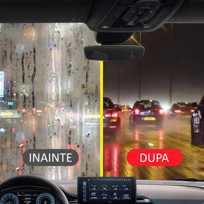 ClearView Auto - Perie multifuncțională pentru parbriz și oglinzi